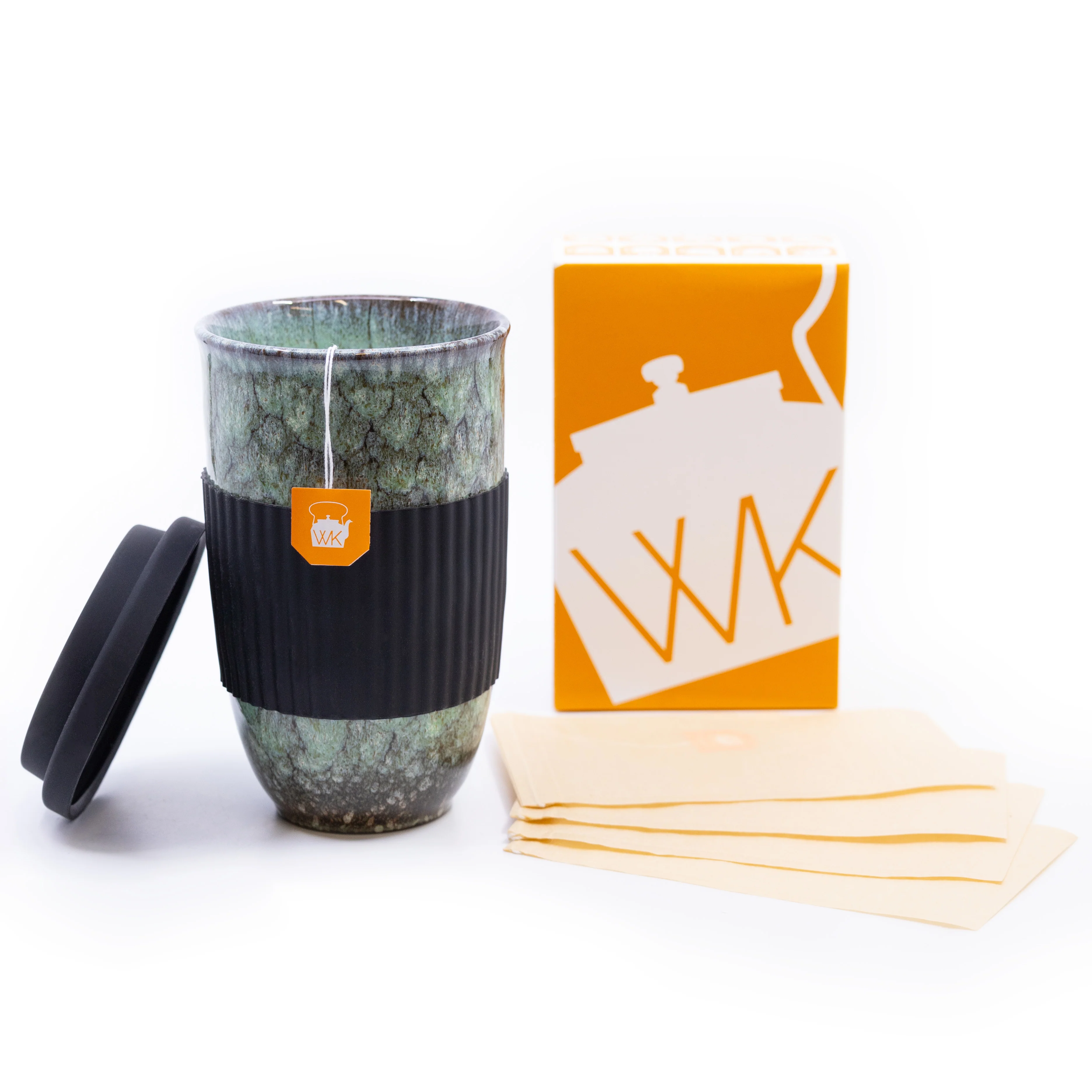 Ceramic Bird's Egg Cup and Tea Bag Bundle - Image 5