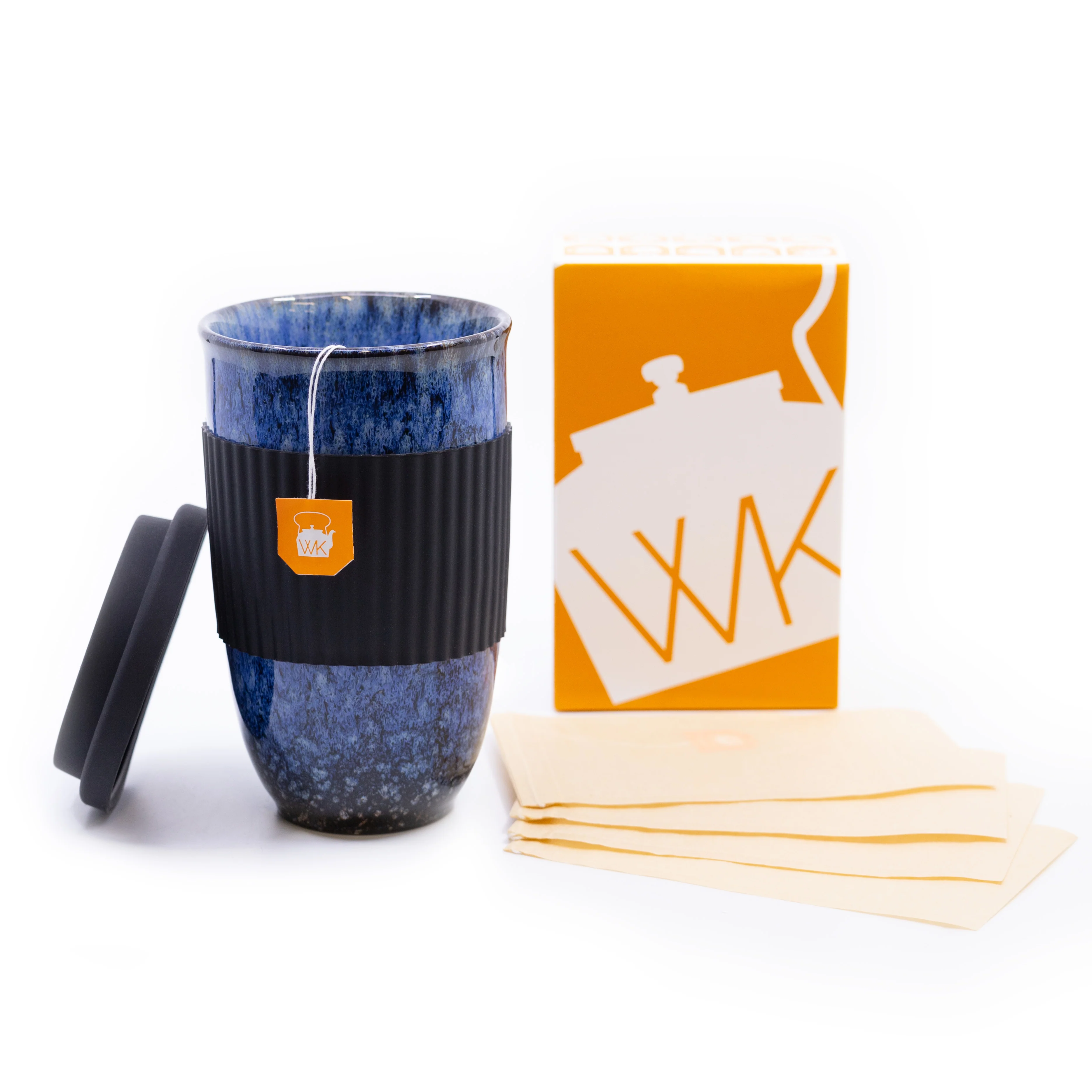 Ceramic Bird's Egg Cup and Tea Bag Bundle - Image 6