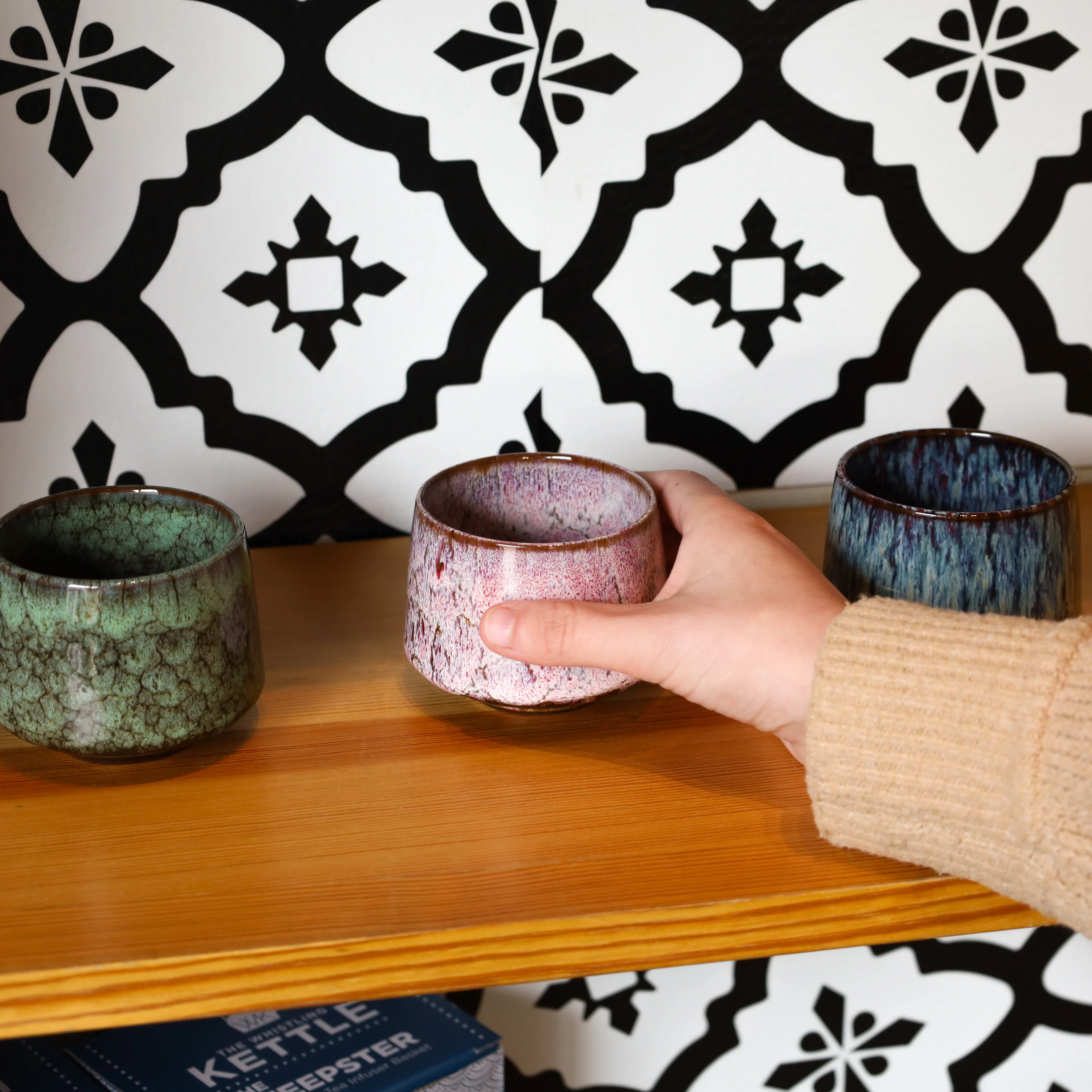 Moroccan Mosaic Tea Cups - Image 5