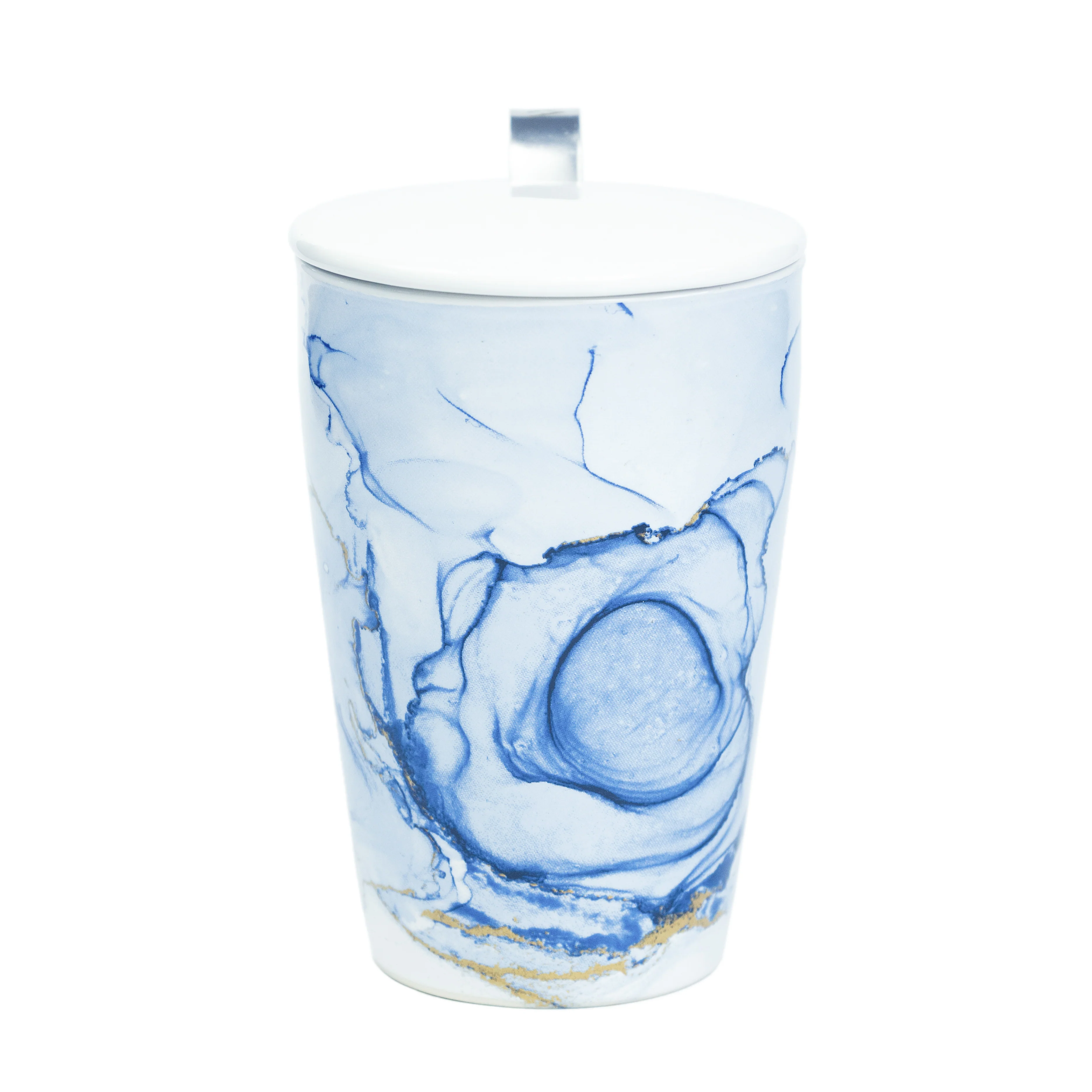 Marble Gemstone Travel Cup with Stainless Steel Infuser - 12oz - Image 8