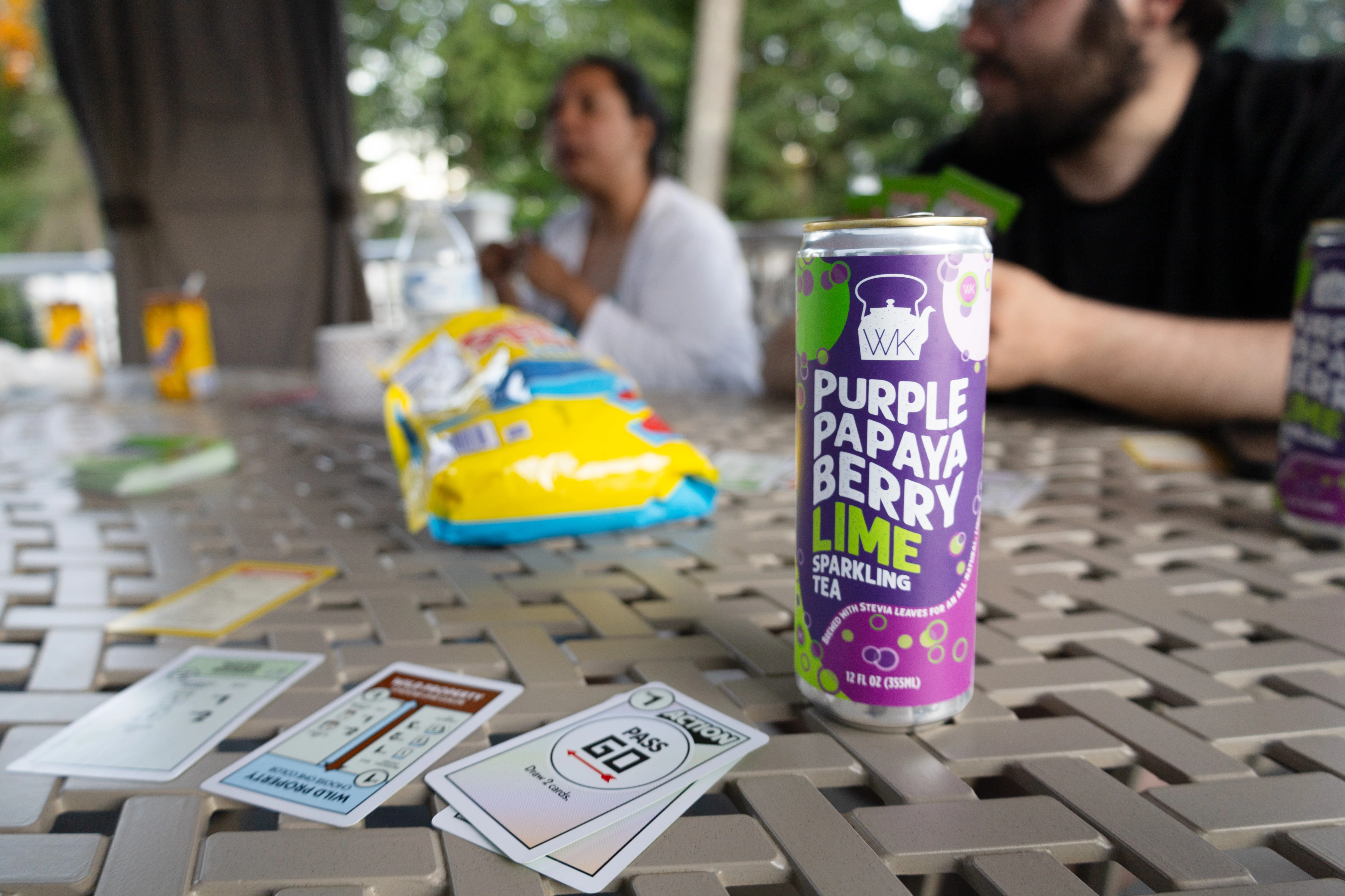 Purple Papayaberry with Lime Canned Sparkling Tea - Image 5